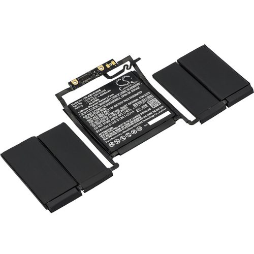 Apple A1819 helyettesítő laptop akkumulátor (Li-Polymer, 11.4V, 4300mAh / 49.02Wh) - Utángyártott