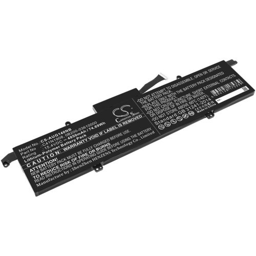 Asus C41N1908 helyettesítő laptop akkumulátor (Li-Polymer, 15.4V, 4850mAh / 74.69Wh) - Utángyártott