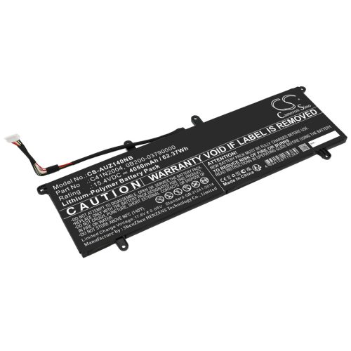 Asus UX482 BAT helyettesítő laptop akkumulátor (Li-Polymer, 15.4V, 4050mAh / 62.37Wh) - Utángyártott