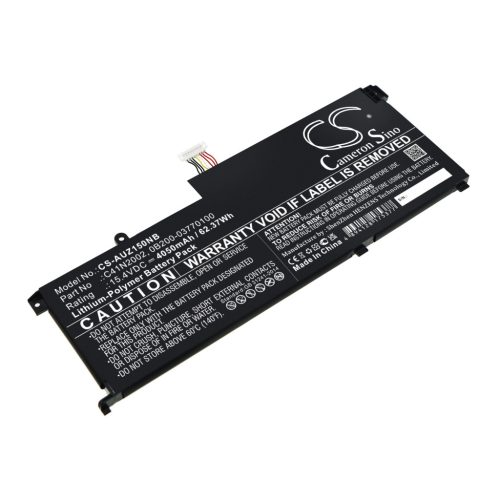 Asus C41N2002 helyettesítő laptop akkumulátor (Li-Polymer, 15.4V, 4050mAh / 62.37Wh) - Utángyártott