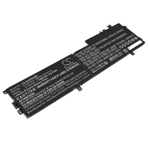 Asus C32N1810 helyettesítő laptop akkumulátor (Li-Polymer, 11.55V, 7400mAh / 85.47Wh) - Utángyártott