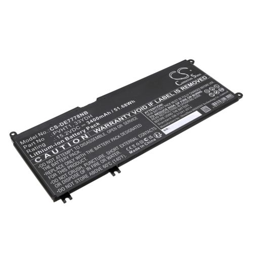 Dell G5 5587-D1745R készülékhez laptop akkumulátor (Li-Ion, 15.2V, 3400mAh / 51.68Wh) - Utángyártott