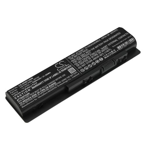 HP TPN-C123 helyettesítő laptop akkumulátor (Li-Ion, 14.4V, 2200mAh / 31.68Wh) - Utángyártott