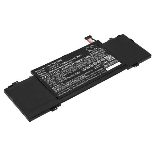 Lenovo L20M4PF2 helyettesítő laptop akkumulátor (Li-Polymer, 7.72V, 7550mAh / 58.29Wh) - Utángyártott