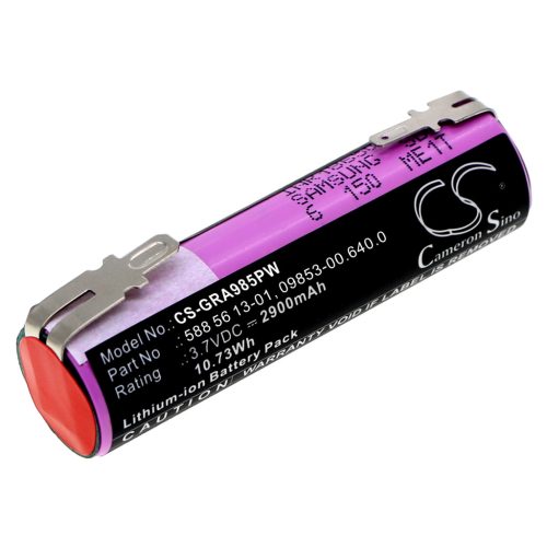 Gardena 588 56 13-01 helyettesítő Fűnyíró akkumulátor (Li-Ion, 3.7V, 2900mAh / 10.73Wh) - Utángyártott