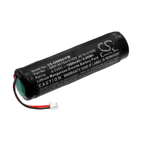 Ocean Signal BBR-901SA-01509, LB9M helyettesítő akkumulátor (Li-MnO2, 6V, 1600mAh / 9.6Wh) - Utángyártott