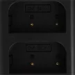 Olympus BLX-1, OM System OM-1, OM-1 Mirrorless készülékekhez dupla töltőállomás - Utángyártott