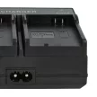 Canon MVX1s, MVX450, MVX460 készülékekhez fényképezőgép dupla töltőállomás (5V, 1.0 A) - Utángyártott