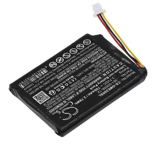 Garmin 361-00056-12 helyettesítő akkumulátor (Li-Ion, 3.7V, 750mAh / 2.78Wh) - Utángyártott