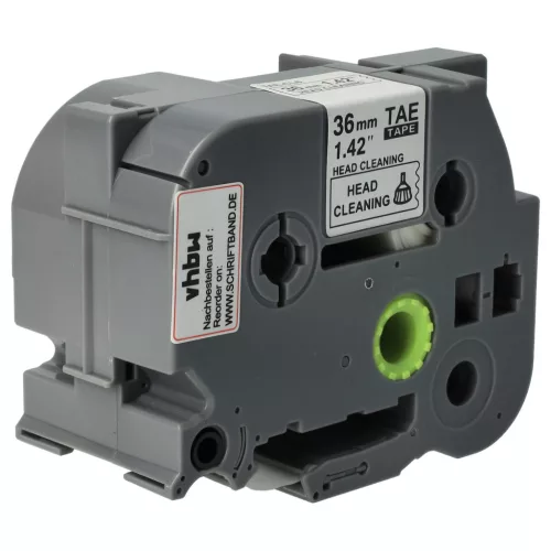 Brother TZE-CL6, TZECL6 helyettesítő címkeszalag ( alapon Fekete) - Utángyártott