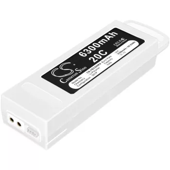   Yuneec YUNQ500105 helyettesítő Drón akkumulátor (Li-Polymer, 11.1V, 6300mAh / 69.93Wh) - Utángyártott