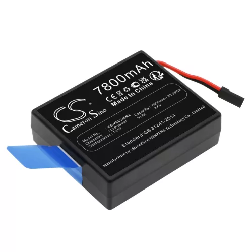 Tornado YP-2 helyettesítő Drón akkumulátor (Li-Polymer, 3.6V, 7800mAh / 28.08Wh) - Utángyártott