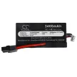 Parrot PF070250 helyettesítő Drón akkumulátor (Li-Polymer, 11.1V, 3400mAh / 37.74Wh) - Utángyártott