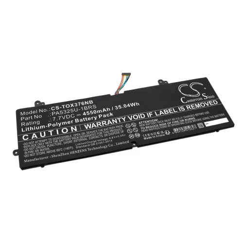 Toshiba PA5325U-1BRS helyettesítő laptop akkumulátor (Li-Polymer, 7.7V, 4550mAh / 35.04Wh) - Utángyártott
