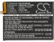 Coolpad CPLD-380 helyettesítő mobiltelefon akkumulátor (Li-Polymer, 3.8V, 9.50Wh / 2500mAh) - Utángyártott