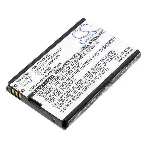 ZTE LI3719T42P3h644161 helyettesítő mobiltelefon akkumulátor (Li-ion, 3.7V, 6.85Wh / 1850mAh) - Utángyártott