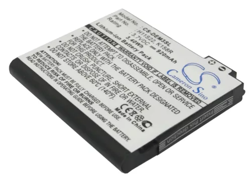 DELL OK158R helyettesítő mobiltelefon akkumulátor (Li-ion, 3.7V, 3.4Wh / 920mAh) - Utángyártott
