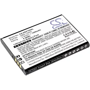   Doro DBS-1350A helyettesítő mobiltelefon akkumulátor (Li-ion, 3.8V, 4.56Wh / 1200mAh) - Utángyártott