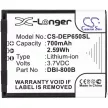 Doro DBI-800D helyettesítő mobiltelefon akkumulátor (Li-ion, 3.7V, 2.59Wh / 700mAh) - Utángyártott