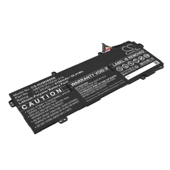   Huawei HB5881P1EEW-31C helyettesítő laptop akkumulátor (Li-Polymer, 11.55V, 5100mAh / 58.91Wh) - Utángyártott