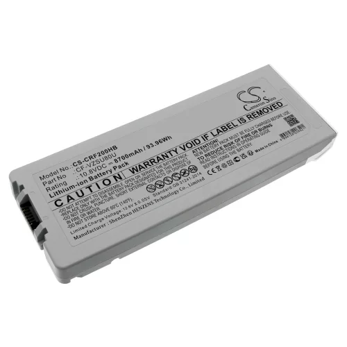 Panasonic CF-VZSU83U helyettesítő laptop akkumulátor (Li-ion, 10.8V, 8700mAh / 93.96Wh) - Utángyártott