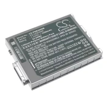   Panasonic PAFZVZSU95W helyettesítő laptop akkumulátor (Li-Polymer, 7.2V, 3200mAh / 23.04Wh) - Utángyártott