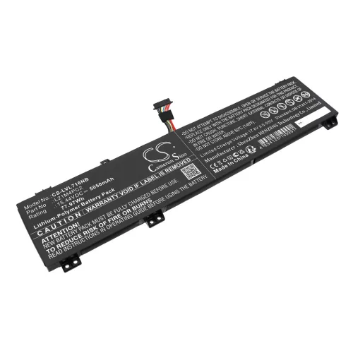 Lenovo Legion 7 16IAX7 82TD004TFR készülékhez laptop akkumulátor (Li-Polymer, 15.44V, 5050mAh / 77.97Wh) - Utángyártott