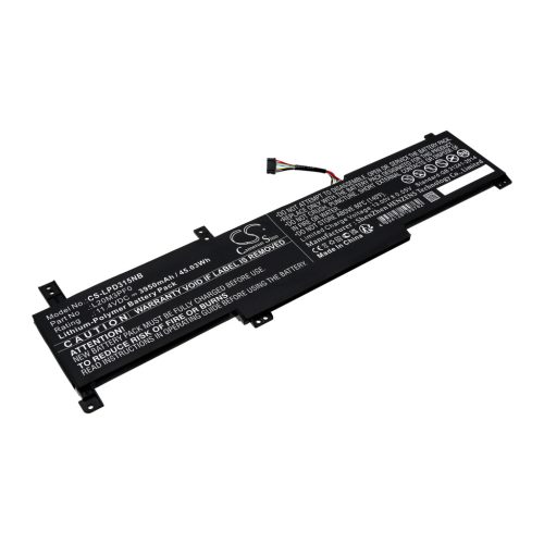 Lenovo IdeaPad 3 15IAU7 82RK004YIN készülékhez laptop akkumulátor (Li-Polymer, 11.4V, 3950mAh / 45.03Wh) - Utángyártott
