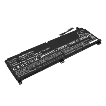   Hasee Z8-DA7NT készülékhez laptop akkumulátor (Li-Polymer, 15.4V, 3400mAh / 52.36Wh) - Utángyártott