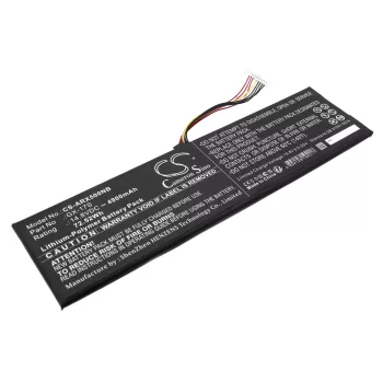   Aorus GX-17S helyettesítő laptop akkumulátor (Li-Polymer, 14.8V, 4900mAh / 72.52Wh) - Utángyártott