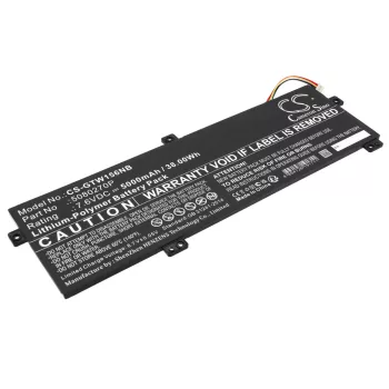   Gateway U3576127PV-2S1P helyettesítő laptop akkumulátor (Li-Polymer, 7.6V, 5000mAh / 38.00Wh) - Utángyártott