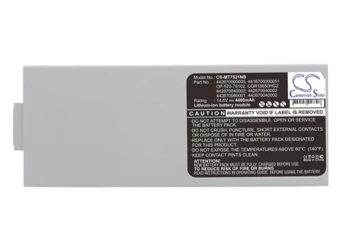 Packard Bell OP-570-75102 helyettesítő laptop akkumulátor (Li-ion, 14.8V, 4400mAh / --) - Utángyártott
