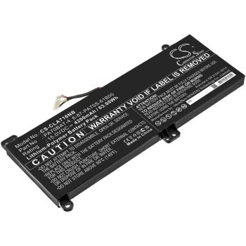   Clevo PA70BAT-4 helyettesítő laptop akkumulátor (Li-Polymer, 15.0V, 4200mAh / 63.00Wh) - Utángyártott