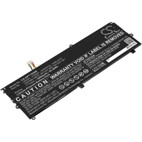 HP Elite X2 1012 G2 (1KF41AW) készülékhez laptop akkumulátor (Li-Polymer, 7.7V, 6000mAh / 46.20Wh) - Utángyártott