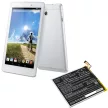 Acer KT.00109.001 helyettesítő tablet akkumulátor (Li-Polymer, 3.7V, 4000mAh / 14.80Wh) - Utángyártott