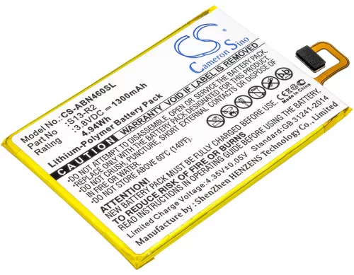 Amazon S13-R2-A helyettesítő tablet akkumulátor (Li-Polymer, 3.8V, 1300mAh / 4.94Wh) - Utángyártott