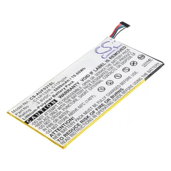   Asus C11Pq2H helyettesítő tablet akkumulátor (Li-Polymer, 3.8V, 5000mAh / 19.00Wh) - Utángyártott