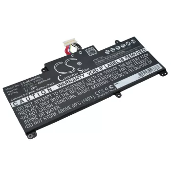   DELL 74XCR, VXGP6 helyettesítő tablet akkumulátor (Li-Polymer, 3.7V, 4800mAh / 17.76Wh) - Utángyártott