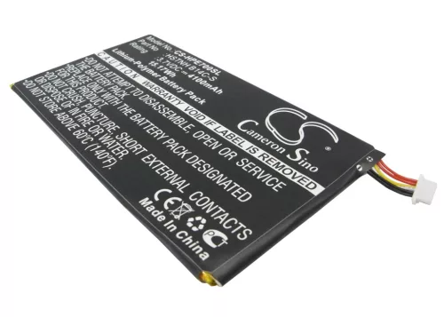 HP WD3870127P helyettesítő tablet akkumulátor (Li-Polymer, 3.7V, 4100mAh / 15.17Wh) - Utángyártott