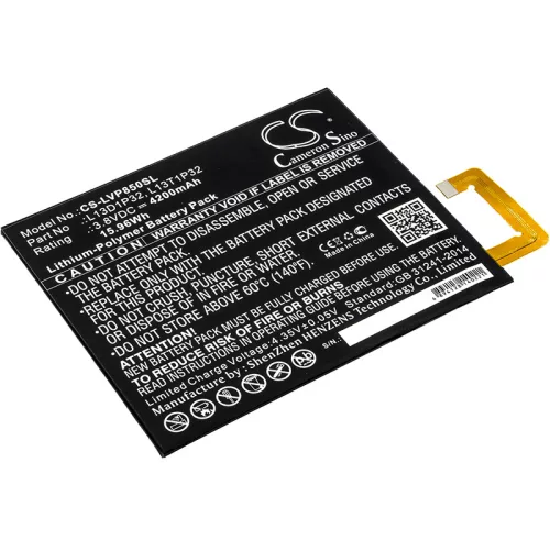 Lenovo L13T1P32 helyettesítő tablet akkumulátor (Li-Polymer, 3.8V, 4200mAh / 15.96Wh) - Utángyártott