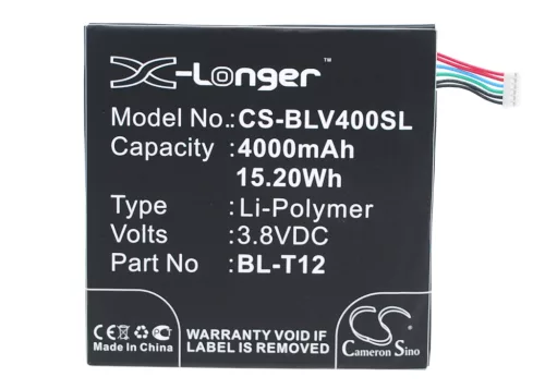 LG EAC62438201 helyettesítő tablet akkumulátor (Li-Polymer, 3.8V, 4000mAh / 15.20Wh) - Utángyártott