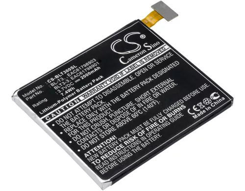 LG EAC61798903 helyettesítő tablet akkumulátor (Li-Polymer, 3.7V, 2000mAh / 7.4Wh) - Utángyártott