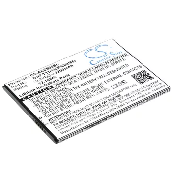   Acer KT.0010S.018 helyettesítő mobiltelefon akkumulátor (Li-ion, 3.8V, 3200mAh / 12.16Wh) - Utángyártott