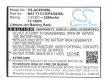 Acer KT.0010S.018 helyettesítő mobiltelefon akkumulátor (Li-ion, 3.8V, 3200mAh / 12.16Wh) - Utángyártott