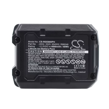   AEG L1240 helyettesítő szerszámgép akkumulátor (Li-ion, 12.0V, 48.00Wh / 4000mAh) - Utángyártott