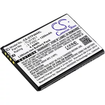   Alcatel TLi013C1 helyettesítő mobiltelefon akkumulátor (Li-ion, 3.7V, 4.44Wh / 1200mAh) - Utángyártott