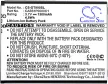 Alcatel TB-4T0058200 helyettesítő mobiltelefon akkumulátor (Li-ion, 3.7V, 4.81Wh / 1300mAh) - Utángyártott