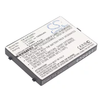   Cisco CIW32ZBR helyettesítő mobiltelefon akkumulátor (Li-ion, 3.7V, 3.70Wh / 1000mAh) - Utángyártott