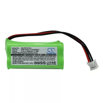   Philips H-AAA600X2 helyettesítő mobiltelefon akkumulátor (Ni-MH, 2.4V, 1.68Wh / 700mAh) - Utángyártott