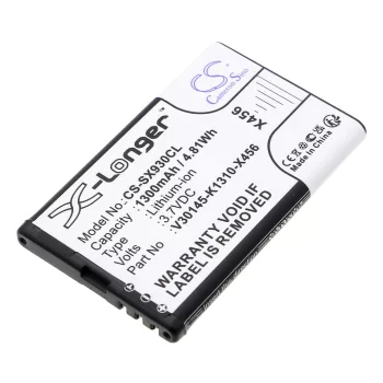   Siemens V30145-K1310-X456 helyettesítő mobiltelefon akkumulátor (Li-ion, 3.7V, 4.81Wh / 1300mAh) - Utángyártott